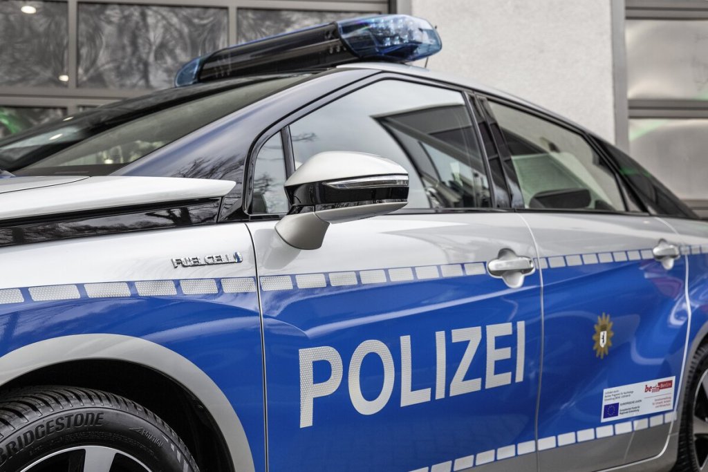 German Police Hydrogen Car