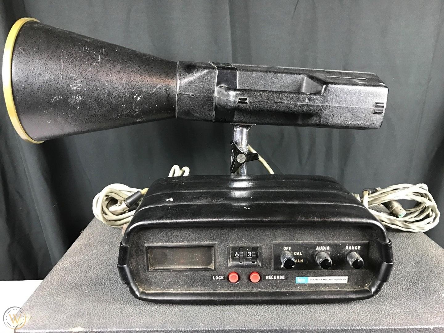 Kustom Signals Talon II Police Radar Gun, Directional, Motorcycle