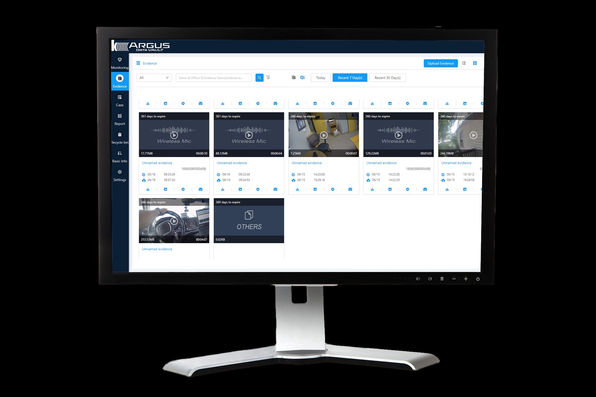 ARGUS Data Vault Evidence Management